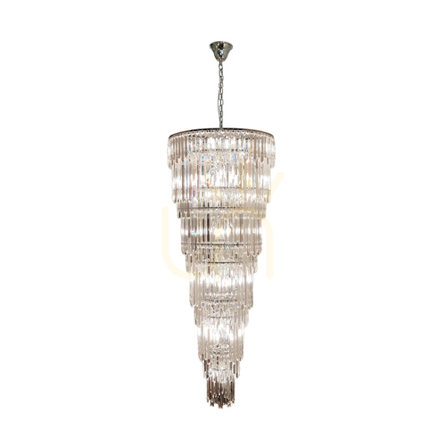 Verifica Lampă suspendată LUXE 19002/40-CHR Crom 40xE14