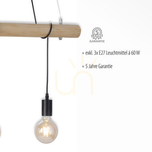 EDGAR Lampă suspendată 15503-18 negru 3xE27 3 EDGAR Lampă suspendată 15503-18 negru 3xE27 small 3