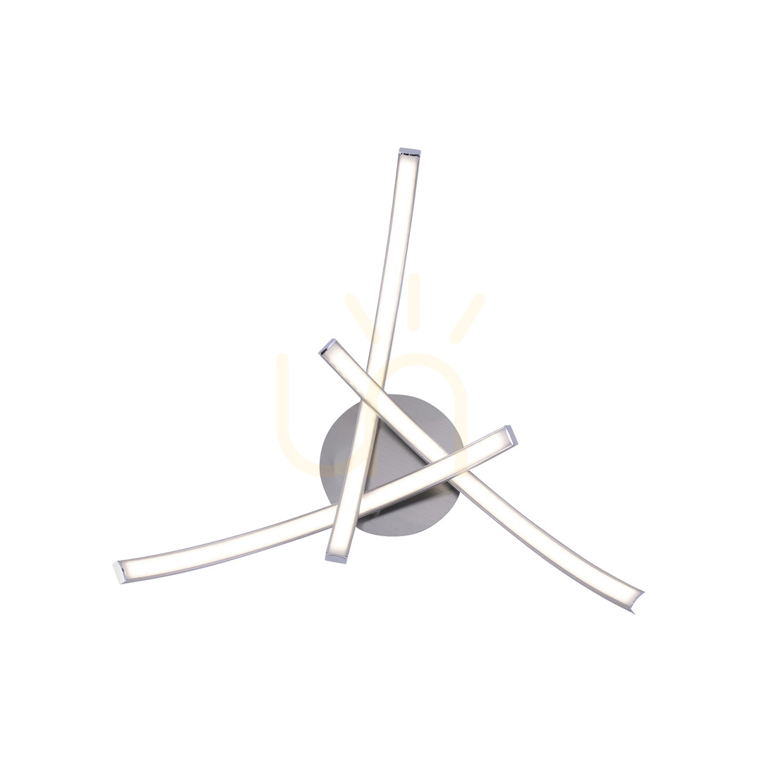 Afişa VALERIE Plafond 15341-55 Argint 3xLED VALERIE Plafond 15341-55 Argint 3xLED