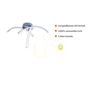 VALERIE Plafond 15341-55 Argint 3xLED 3 VALERIE Plafond 15341-55 Argint 3xLED small 3