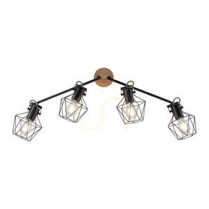 Plafond JARO 15674-78 Negru 4xE27 10 Plafond JARO 15674-78 Negru 4xE27 small 10