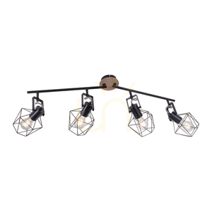 Plafond JARO 15674-78 Negru 4xE27 6 Plafond JARO 15674-78 Negru 4xE27 small 6