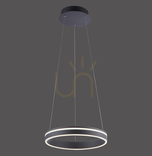 Verifica Q-VITO 8410-13 Antracit 1xLED Lampă suspendată