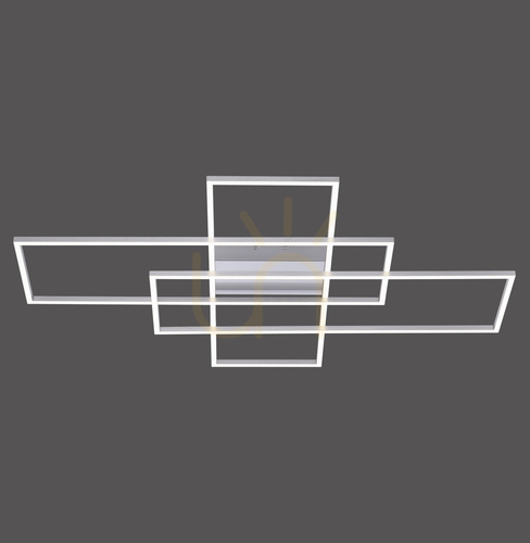 Verifica Plafond Q-INIGO 8195-55 Argint 3xLED