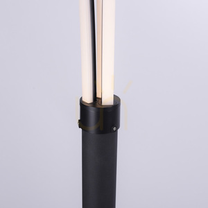 MAJA Lampă de podea 15383-18 negru 3xLED small 8