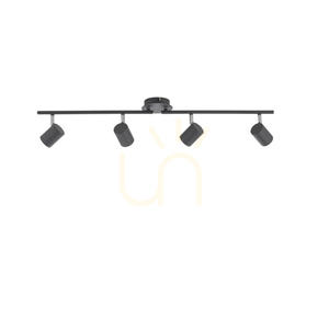 Plafonieră Zuma Line Tarik 11944-13 antracit 4×GU10 small 6