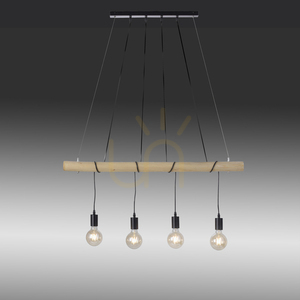 Lampă suspendată TERO 15505-18 negru 4xE27 8 Lampă suspendată TERO 15505-18 negru 4xE27 small 8