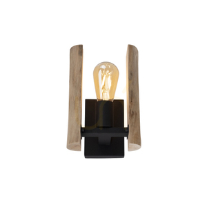 Lampă de perete LOG 15701-79 Negru 1xE27 small 10