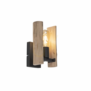 Lampă de perete LOG 15701-79 Negru 1xE27 small 6