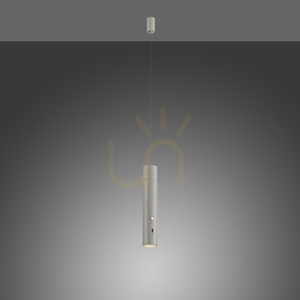 Lampă suspendată ATTACH 18281-40 Gri 1xLED small 5