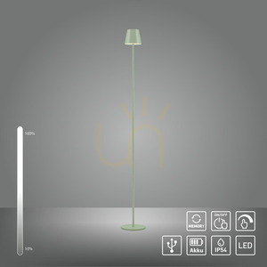 EURIA Lampă de grădină 19252-43 Verde 1xLED small 10