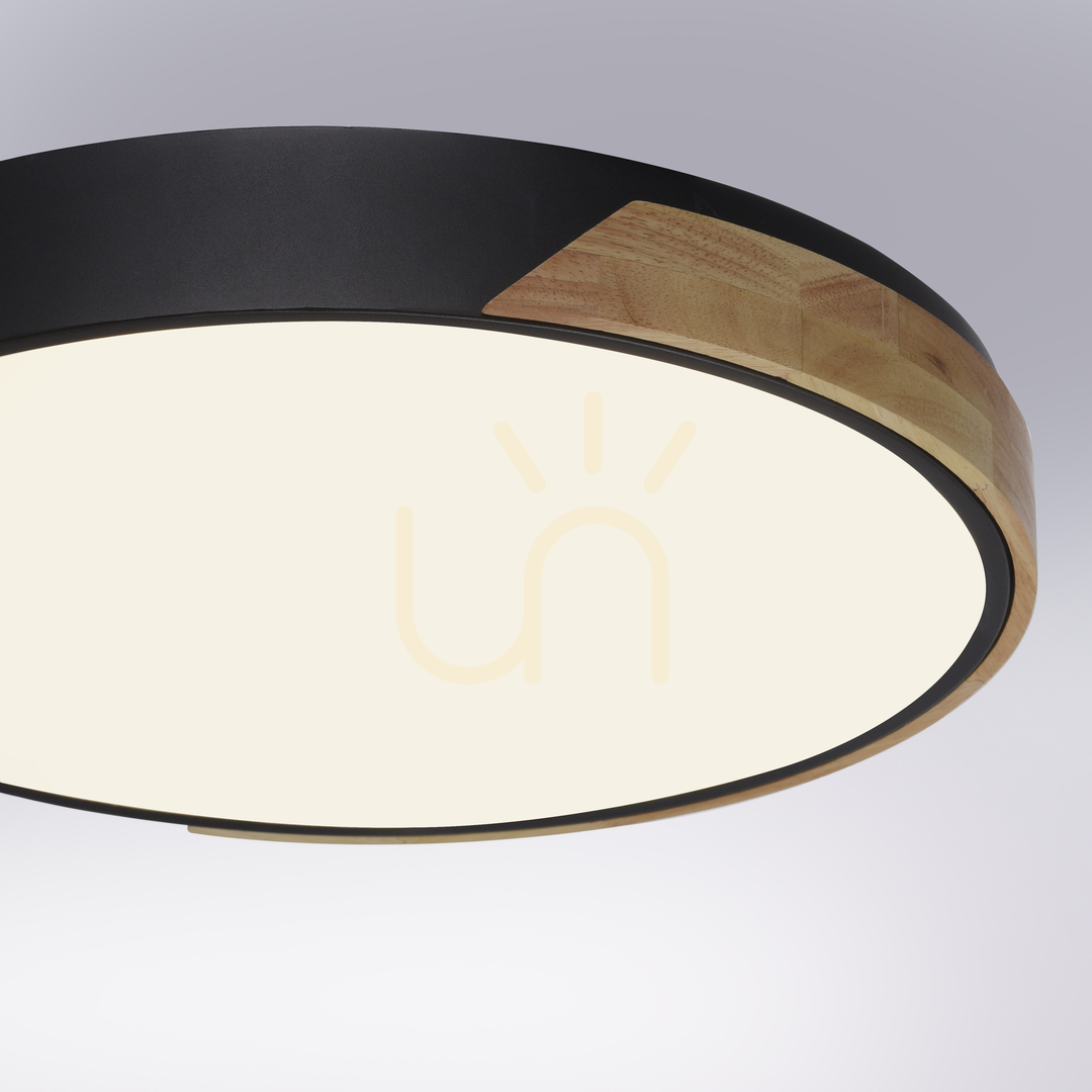 Afişa Q-BILA Plafond 6071-18 negru 1xLED Q-BILA Plafond 6071-18 negru 1xLED