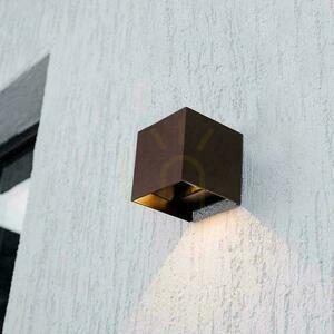 Aplica solară de exterior V-TAC VT-409CCT corten LED 3 W IP65 cu senzor de mișcare small 9