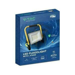 V-TAC 50W CREE CHIP IP65 LED proiector portabil VT-44049 4000K 4270lm 6 ani garanție. small 1