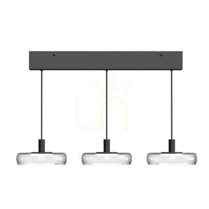 Lampă suspendată LED Maytoni Float MOD498PL-L25BK neagră, 25 W, 3000 K small 1