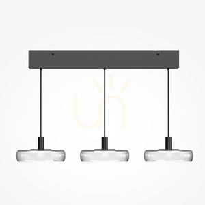 Lampă suspendată LED Maytoni Float MOD498PL-L25BK neagră, 25 W, 3000 K small 0