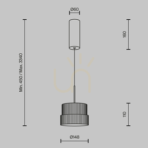 Lampă suspendată SCALA MOD496PL-L12WK Maytoni 5 Lampă suspendată SCALA MOD496PL-L12WK Maytoni small 5