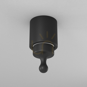 Bază de montaj aparent pe tavan Maytoni Holity CA050-CCS-B, neagră 2 Bază de montaj aparent pe tavan Maytoni Holity CA050-CCS-B, neagră small 2