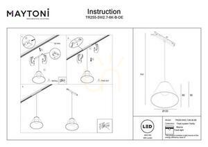 BIANCA TR255-5W2.7-6K-B-DE reflector pentru bare Maytoni small 8