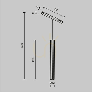 CALIPSO TR254-7W2.7-6K-B-DE reflector de bare Maytoni small 9