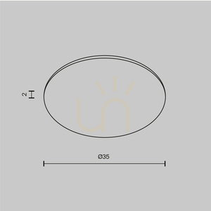 Accesoriu pentru lampa încastrată Glass001-D35 Maytoni Maytoni 4 Accesoriu pentru lampa încastrată Glass001-D35 Maytoni Maytoni small 4