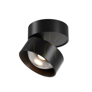 Spot aplicat Maytoni LENS C220CL-12W3K-B negru LED 12W 3000K small 1