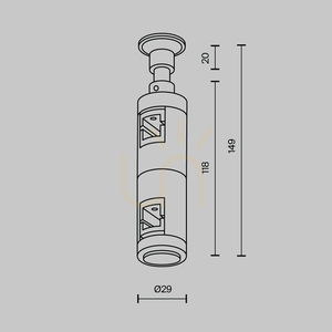 Accesorii de iluminat TRA155CW-D1-B Maytoni Maytoni small 4