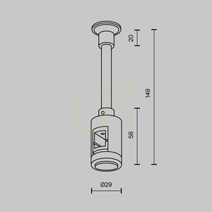 Accesorii de iluminat TRA155CW-SL1-B Maytoni Maytoni small 4
