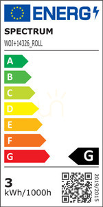 Bandă LED 2835 12V 60 4.8 W/M 336lm/M NW 8mm IP54 5 ani 5m Roll small 1