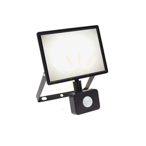 LED proiector Noctis Lux 3 30W NW 230V IP44 150x190x53mm Negru Pir senzor de mișcare small 1