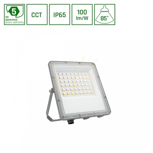Verifica LED proiector Noctis Max CCT 50W 230V IP65 207x174x28mm Gri 5 ani garanție