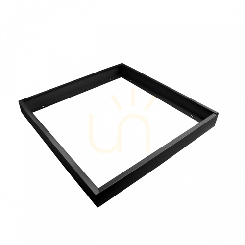 Verifica Accesoriu Cadru de montare la suprafață pentru corpurile de iluminat Algine 600 X600 X65 Negru fix