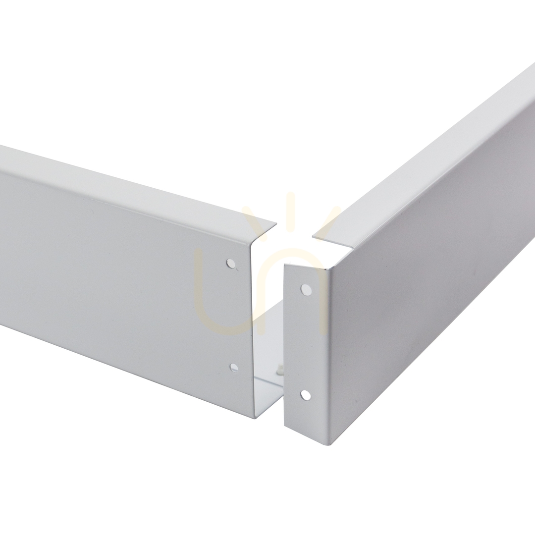 previzualizare Accesoriu Cadru de montare la suprafață pentru corpurile de iluminat Algine 600 X600 X65 alb fix Accesoriu Cadru de montare la suprafață pentru corpurile de iluminat Algine 600 X600 X65 alb fix