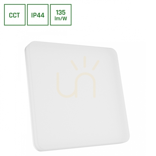 Verifica Plafond NYMPHEA FUSION 20 W/30 W/40W CCT 230V 120 St IP44 330 X330 X53mm alb pătrat