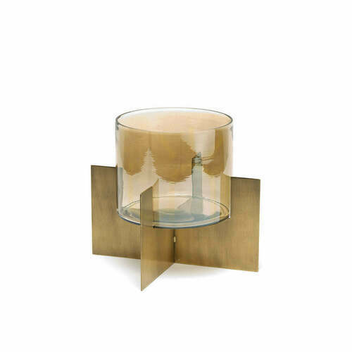 Verifica Candelabru Uragan auriu mic 22,5 cm Handcrafted Decor interior