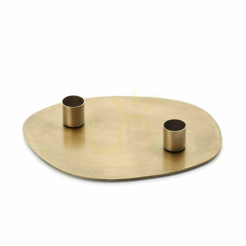 Verifica Suport lumânări auriu M handmade decor interior