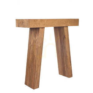 Consolă Bazar Bizar The Stance din lemn de tec, natur, 86 cm small 12