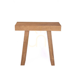 Consolă Bazar Bizar The Stance din lemn de tec, natur, 86 cm small 14