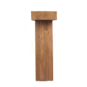 Consolă Bazar Bizar The Stance din lemn de tec, natur, 86 cm small 3