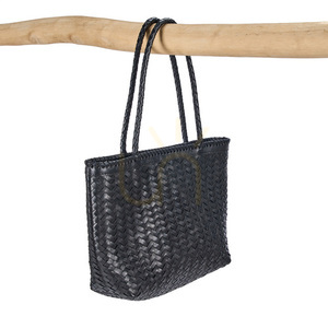 Geantă shopper neagră The Shortlist Shopper 48x36x10 cm small 12