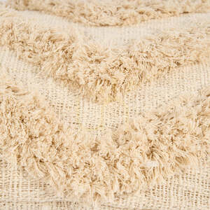 Husă de pernă cu ciucuri Bazar Bizar The Nomad Tassel, crem, 35 × 60 cm small 9