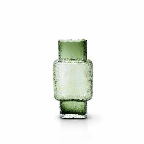 Verifica Vază decorativă din sticlă verde Vintage Vert L, Glass Collection