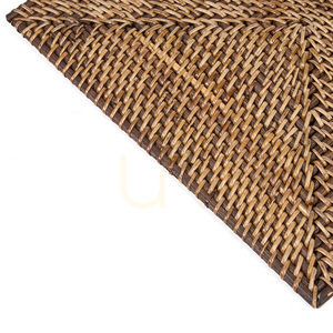 Șervet dreptunghiular maro natural Colonial Collection 40x30 cm small 6