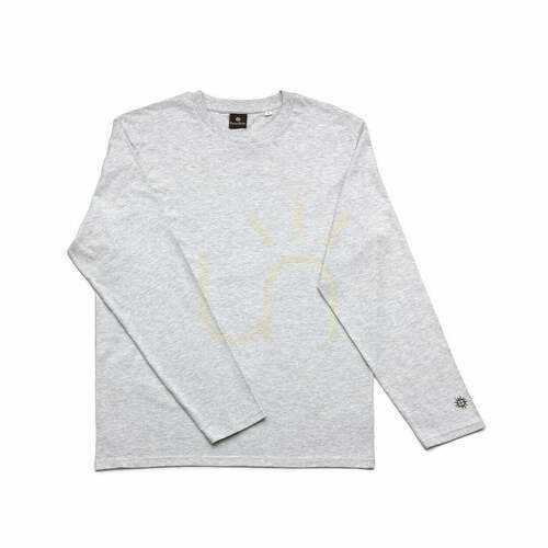 Verifica Tricou Checkerboard L/S Heather Grey L