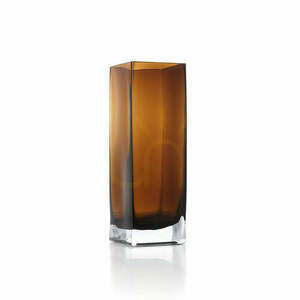 Vază cuboidă amber 30 cm small 0