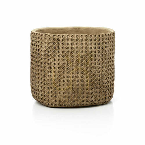Verifica Ghiveci rattan natural Handmade Planters XL 26x26x24 cm
