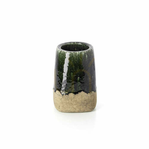 Verifica Ghiveci conic The Moss verde beton M Planters