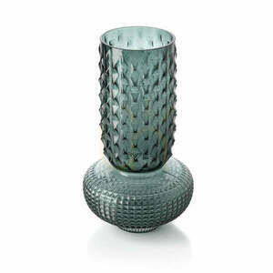 Vază din sticlă Bazar Bizar Sapphire Jewel L, albastră, 38 cm small 1