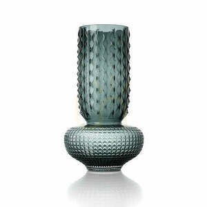 Vază din sticlă Bazar Bizar Sapphire Jewel L, albastră, 38 cm small 0