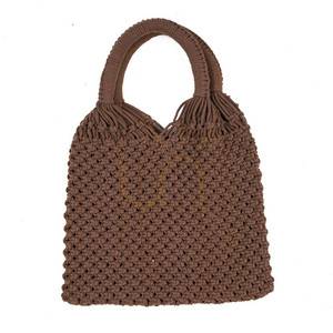 Geantă decor maro 51x38 cm small 11
